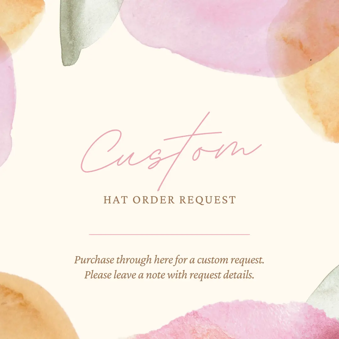 Custom Hat Request 1