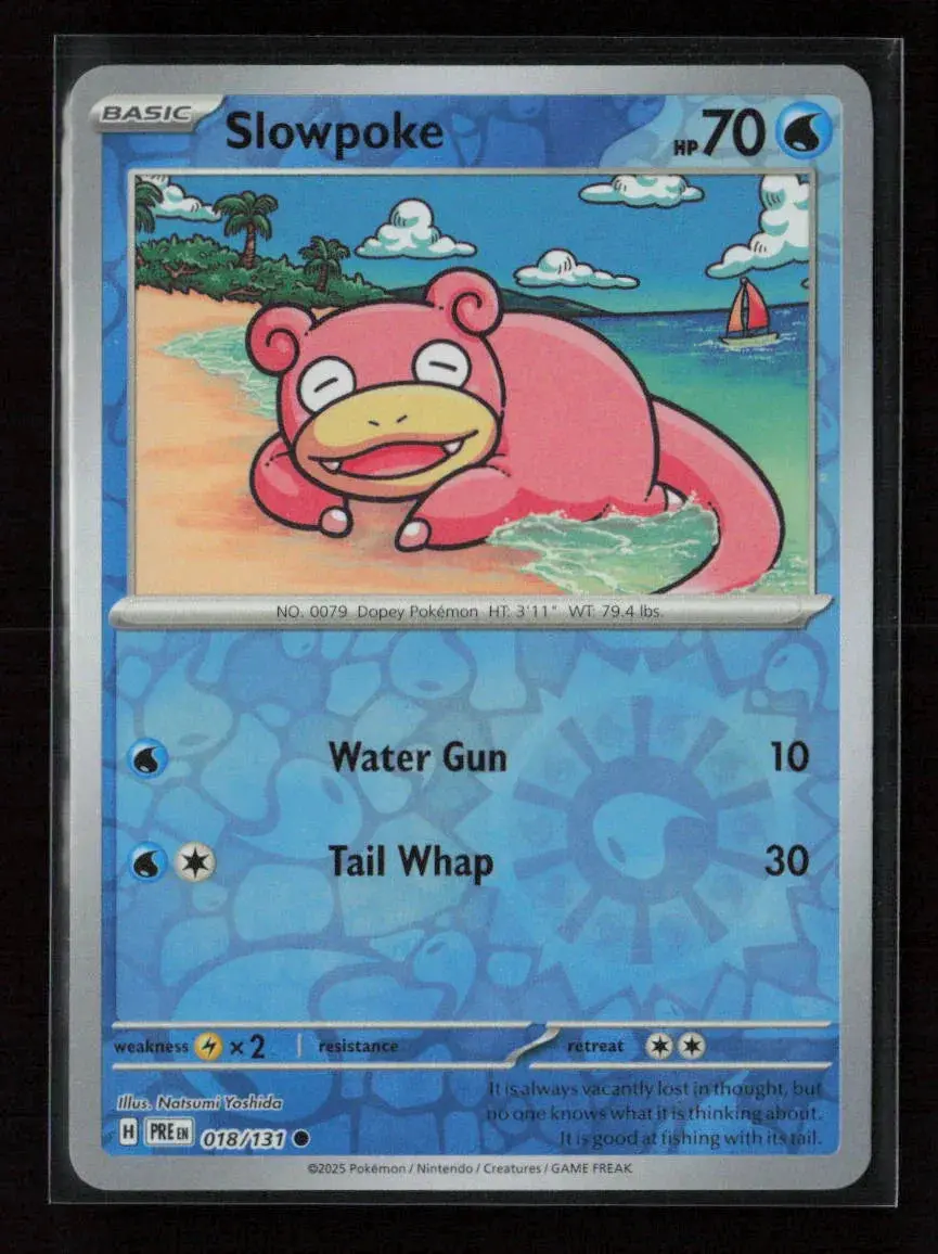 Slowpoke Common Sv: Prismatic Evolutions 018/131 Nm 1