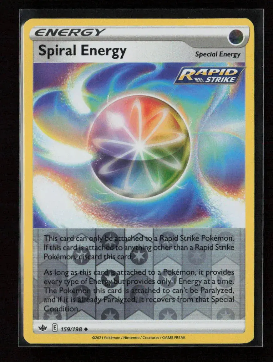 Spiral Energy Uncommon Swsh06: Chilling Reign 159/198 Nm 1