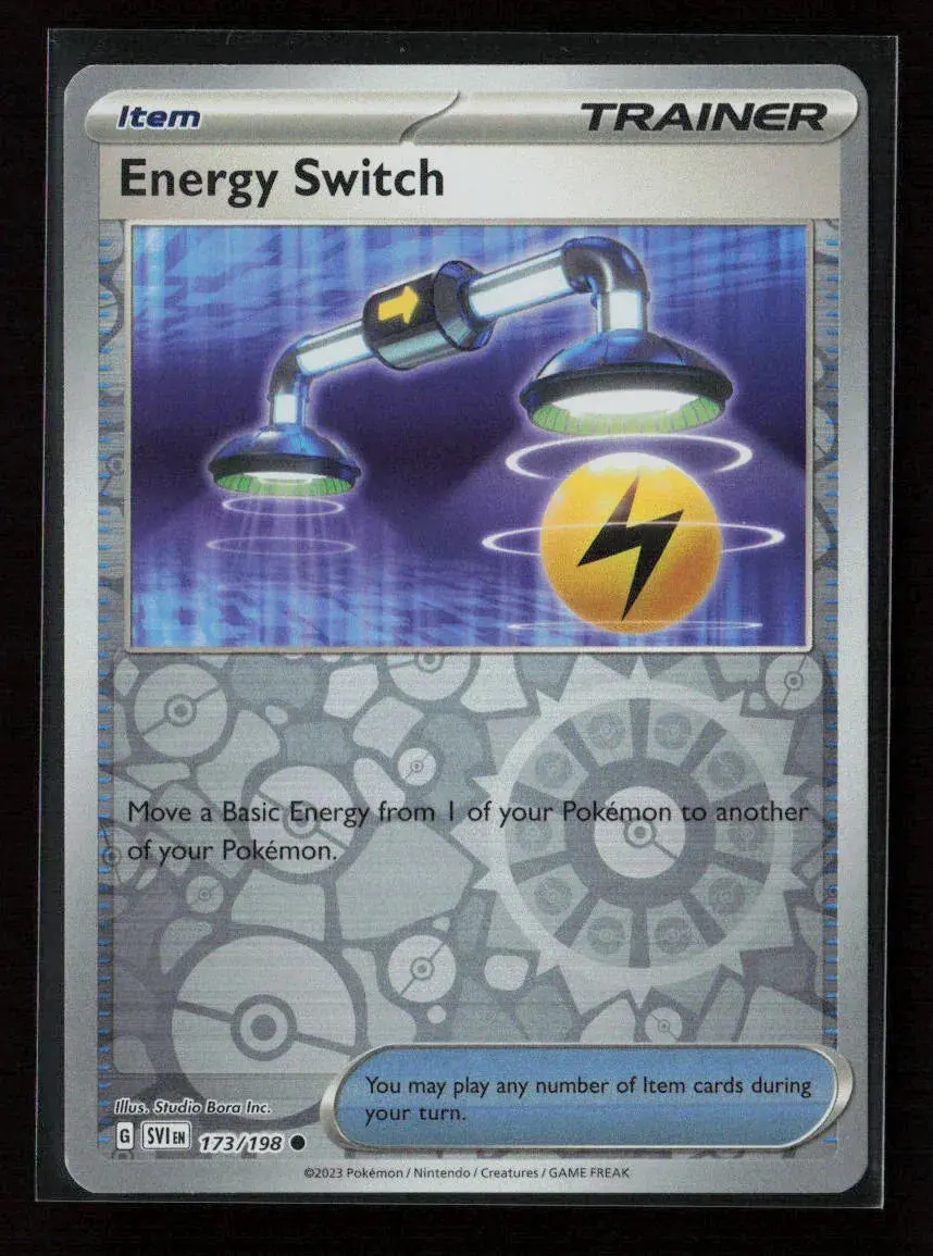 Energy Switch Common Sv01: Scarlet & Violet Base Set 173/198 Nm 1