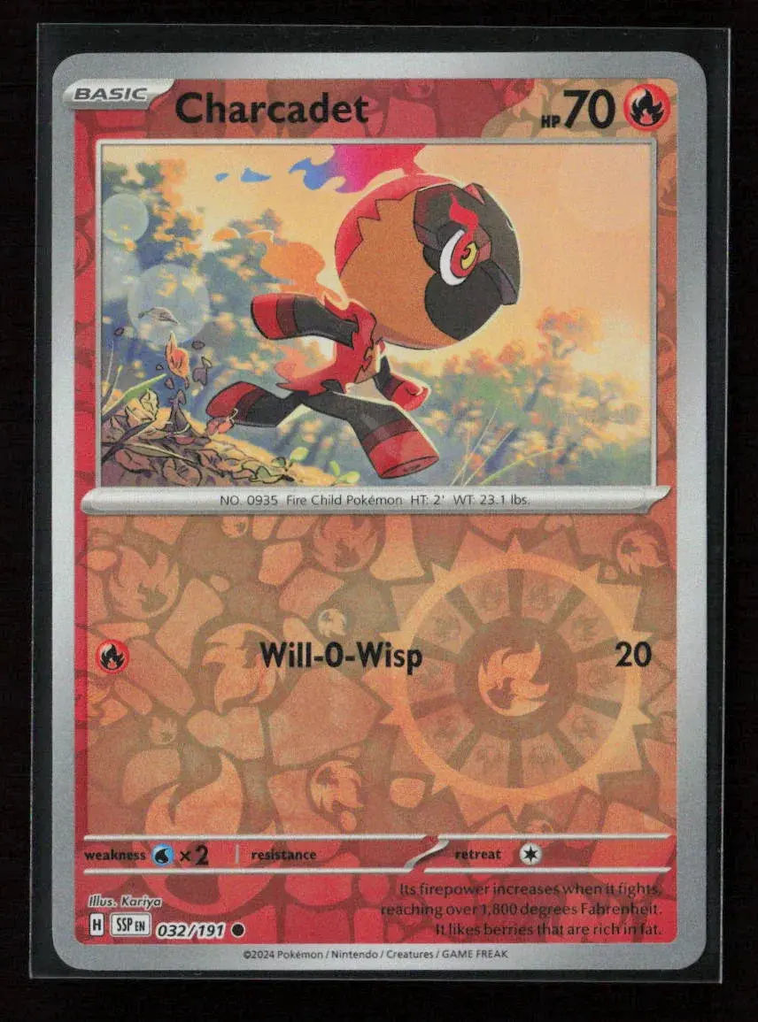 Charcadet - Common Sv08: Surging Sparks 032/191 Nm 1
