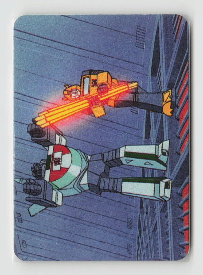 1985 Transformers Action Cards - A Quartex Of Energy #44 1