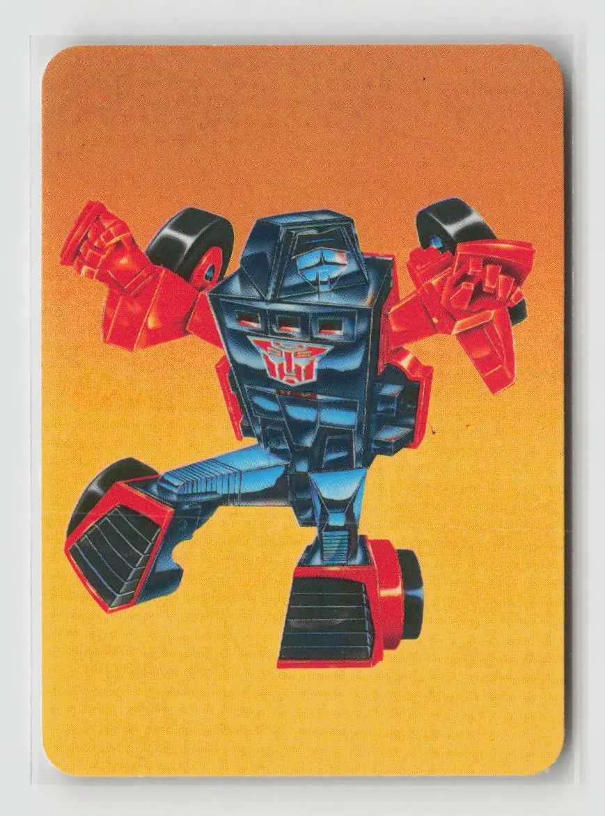 1985 Transformers Action Cards - Windcharger #27 1
