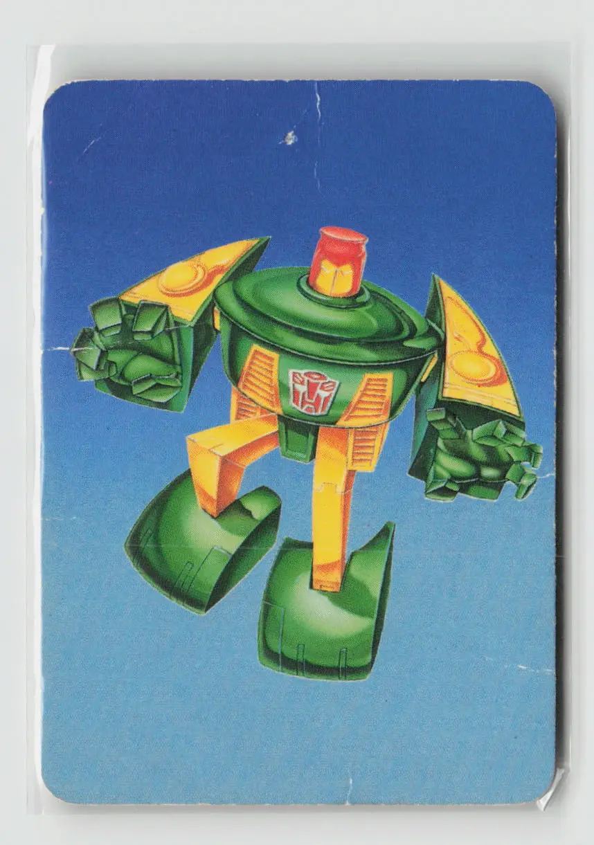 1985 Transformers Action Cards - Cosmos #26 1