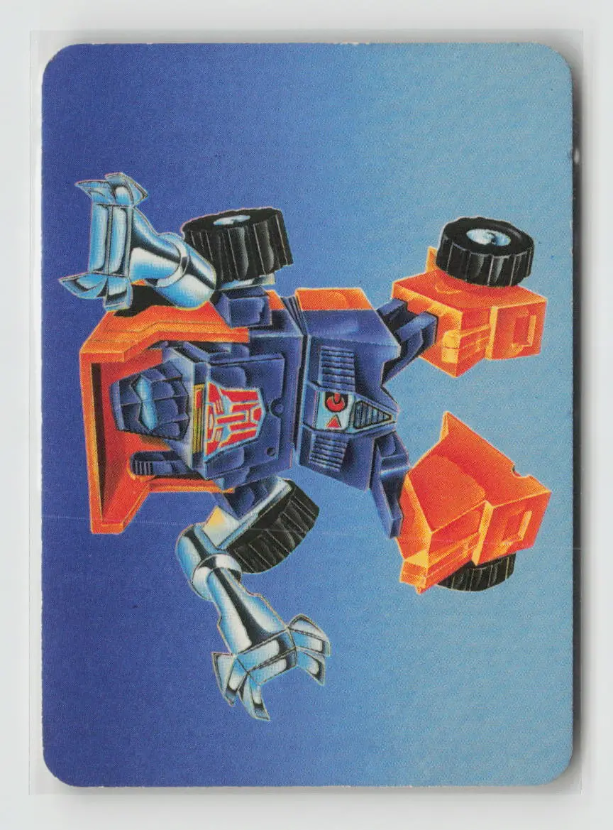 1985 Transformers Action Cards - Huffer #22 1