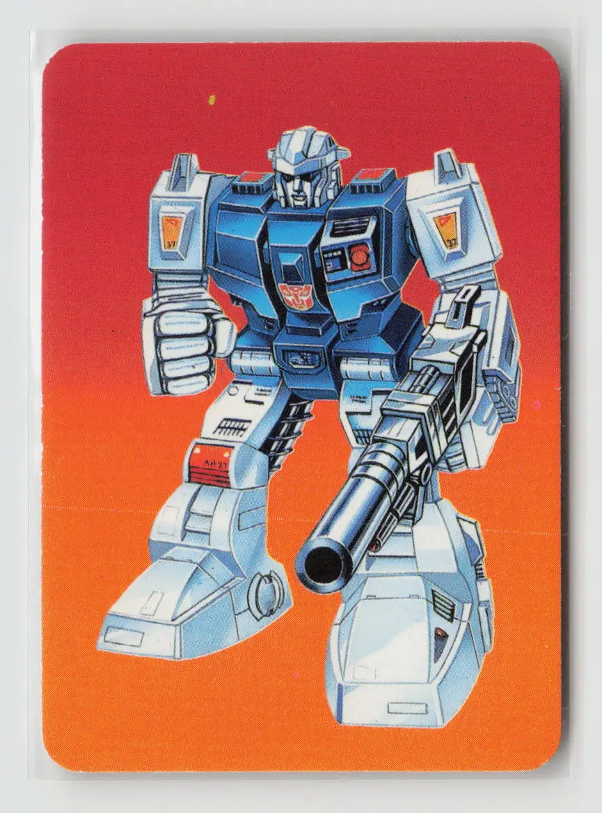 1985 Transformers Action Cards - Twin Twist #21 1