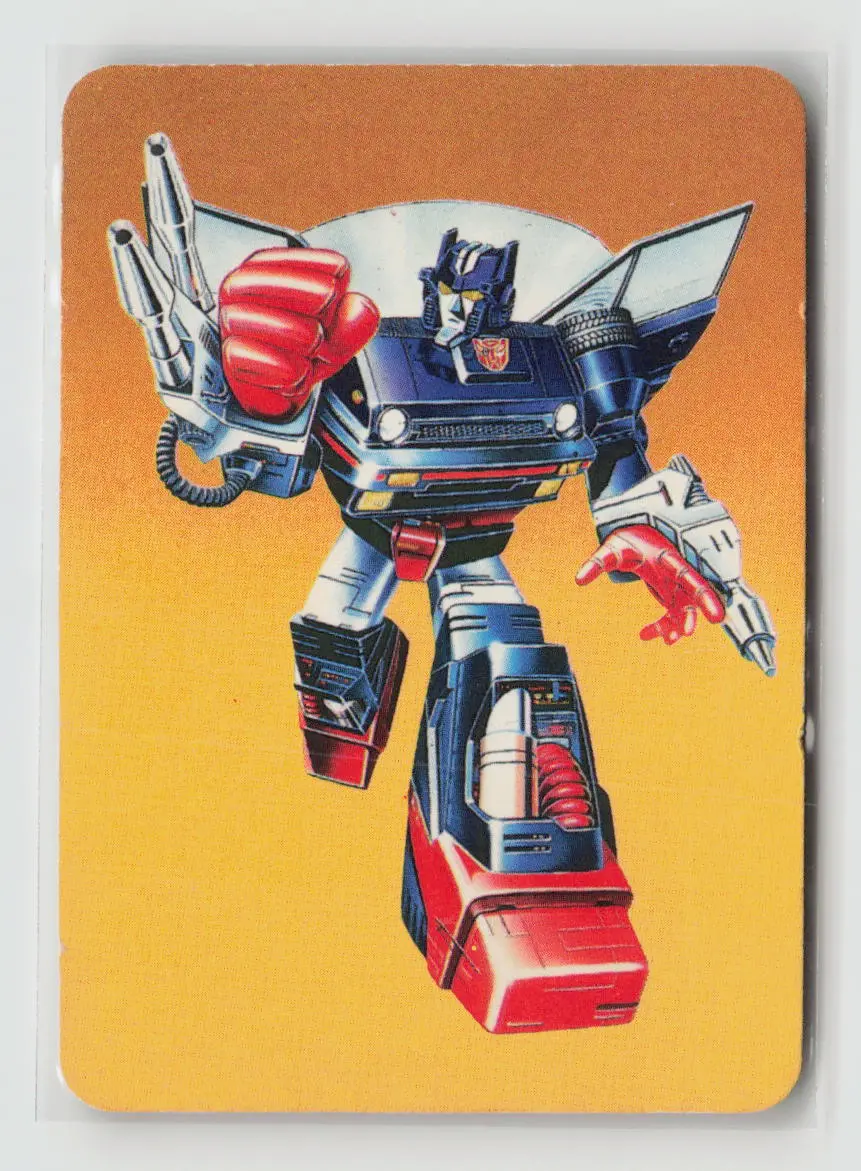 1985 Transformers Action Cards - Skids #9 1