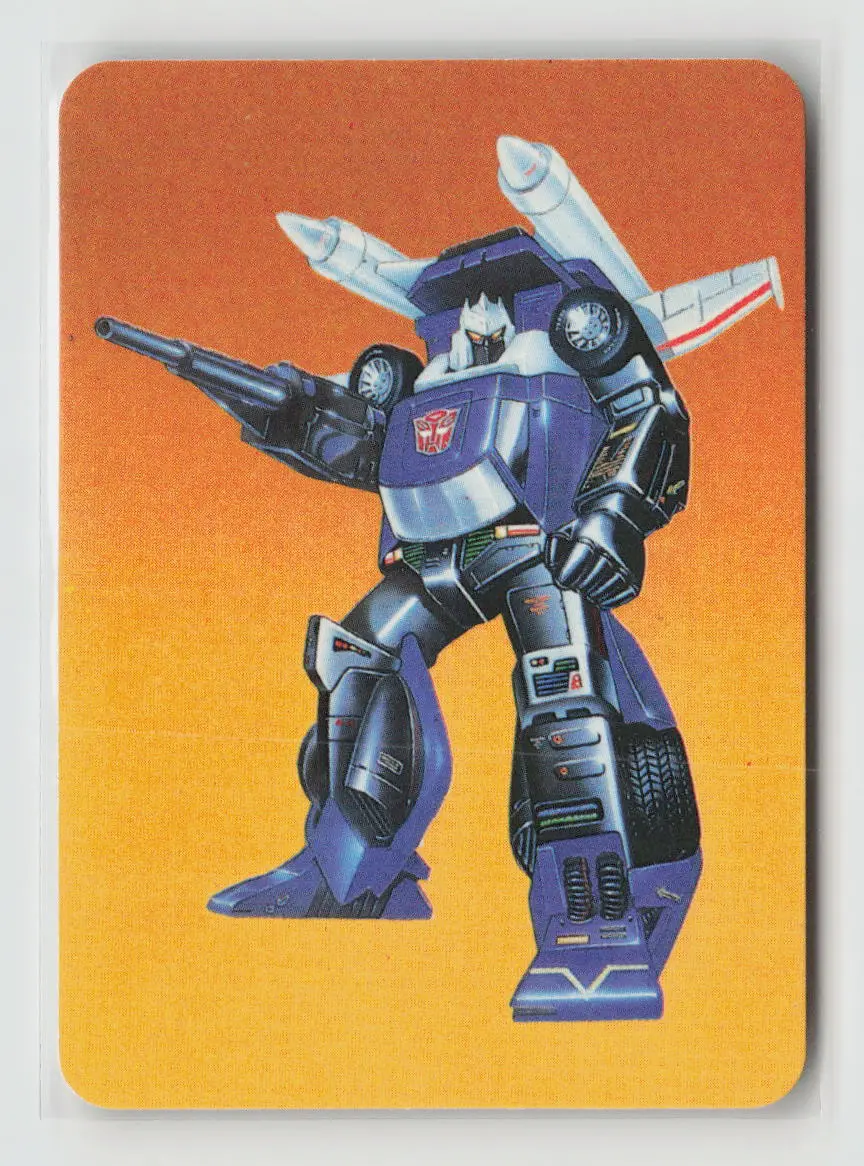 1985 Transformers Action Cards - Tracks #5 1