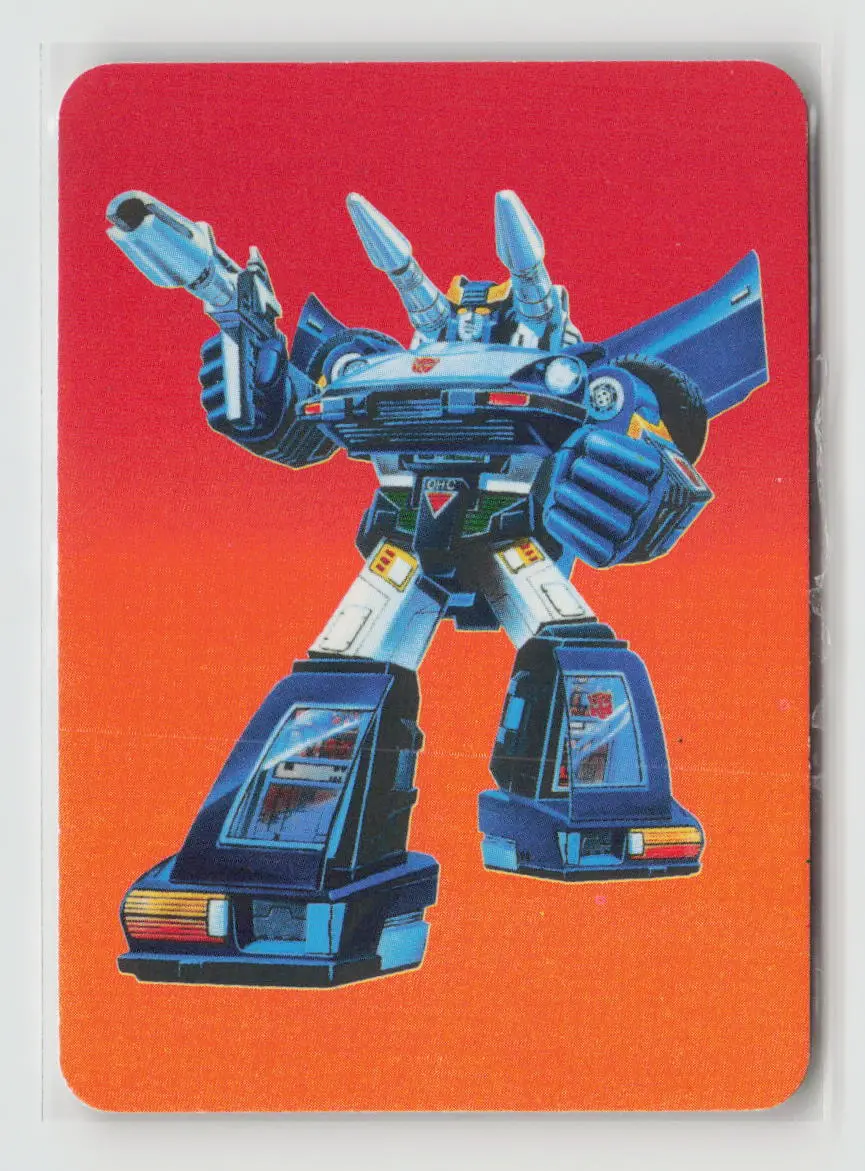 1985 Transformers Action Cards - Bluestreak #3 1
