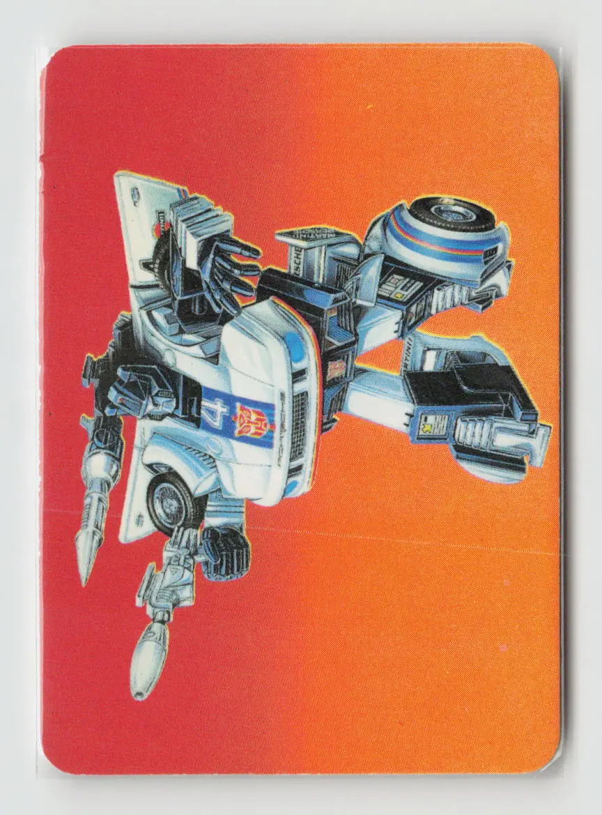 1985 Transformers Action Cards - Jazz #2 1