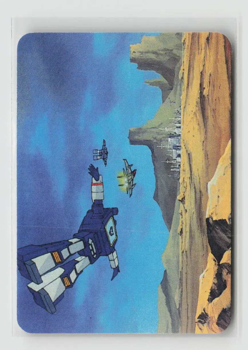 1985 Transformers Action Cards - Soundwave Tunes In #65 1