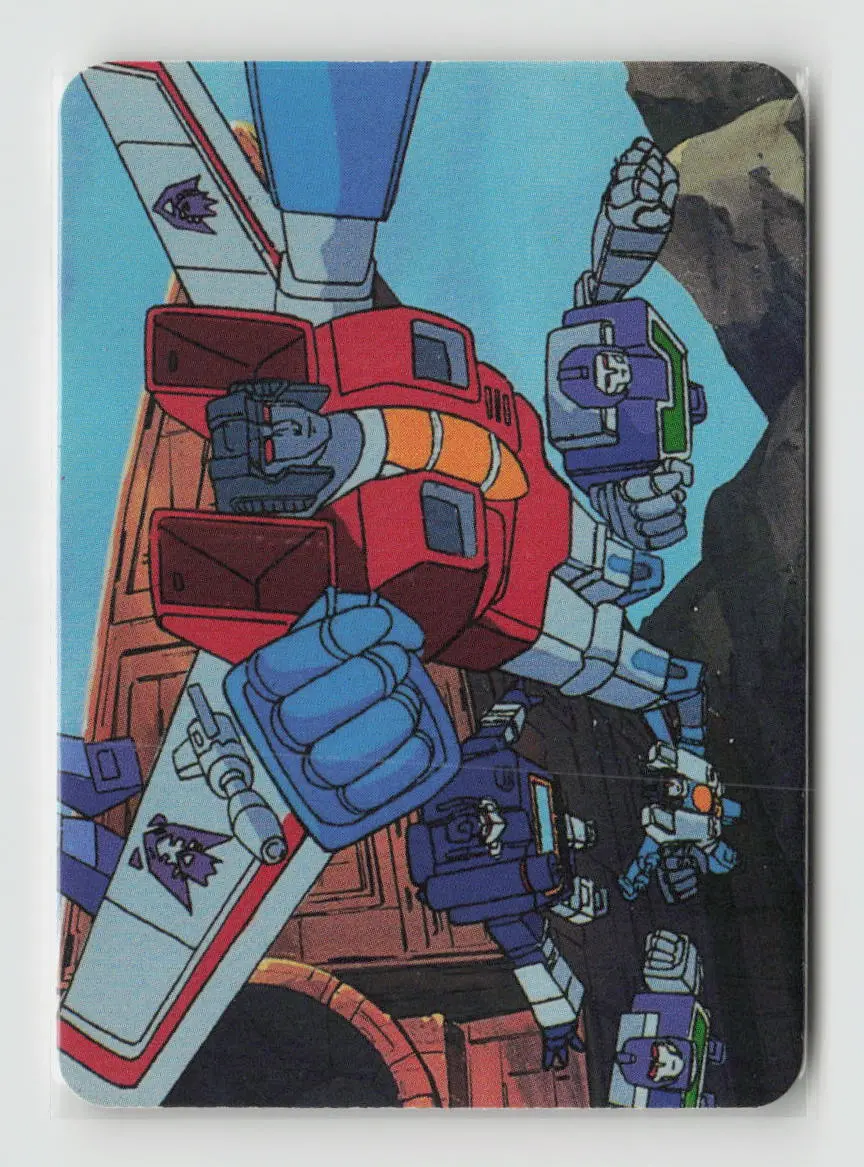 1985 Transformers Action Cards - Operation Destruction! #64 1