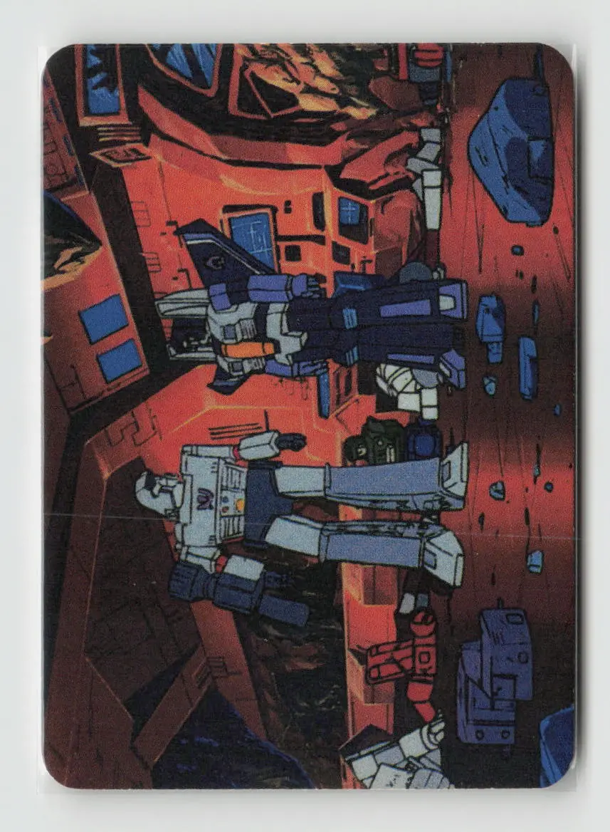 1985 Transformers Action Cards - Physical Damage #60 1