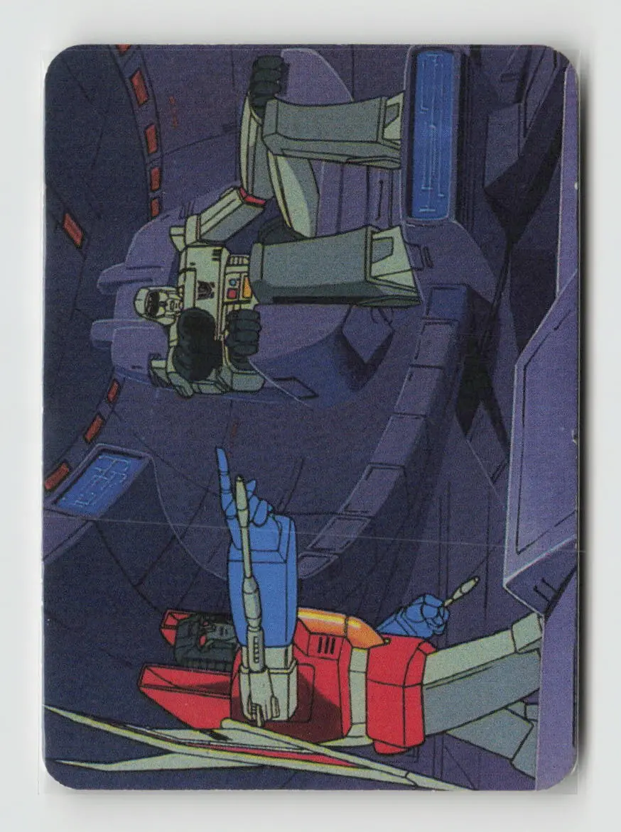1985 Transformers Action Cards - Starcsream Demands Control #57 1