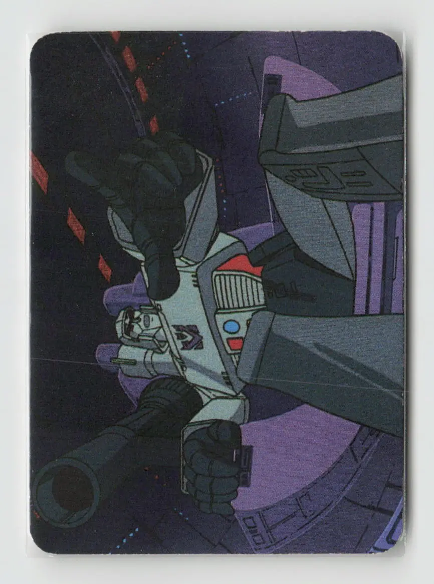 1985 Transformers Action Cards - Megatron In Command #52 1