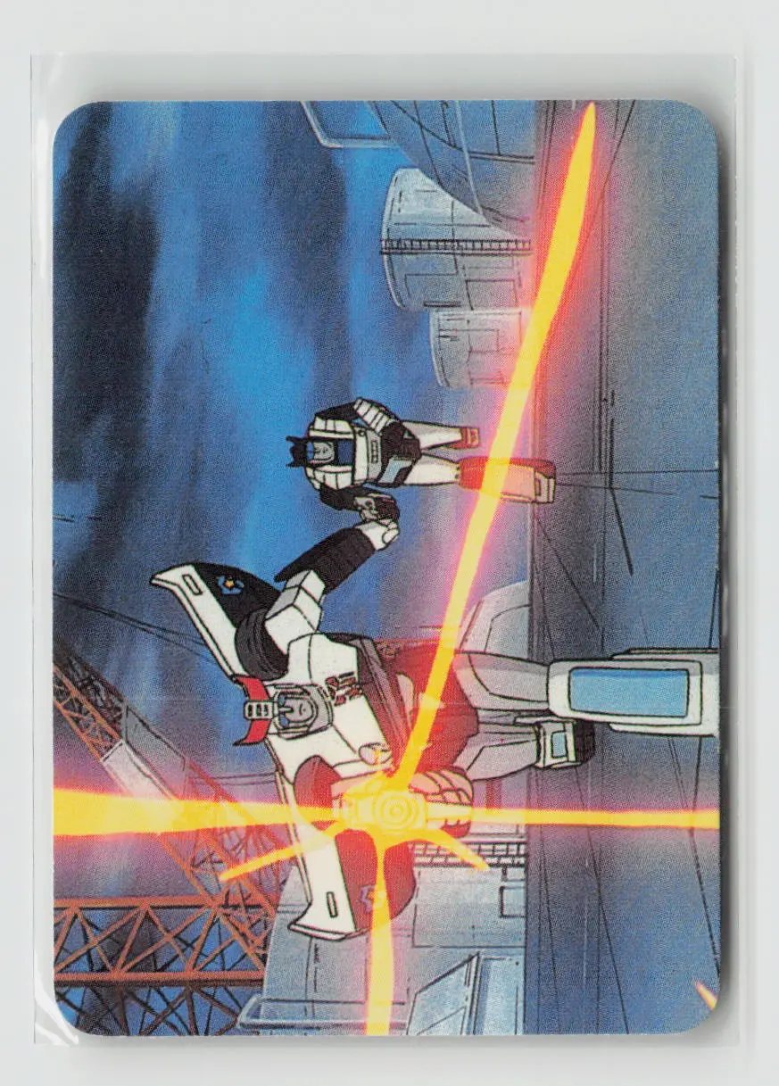 1985 Transformers Action Cards - Prowl On The Attack #79 1