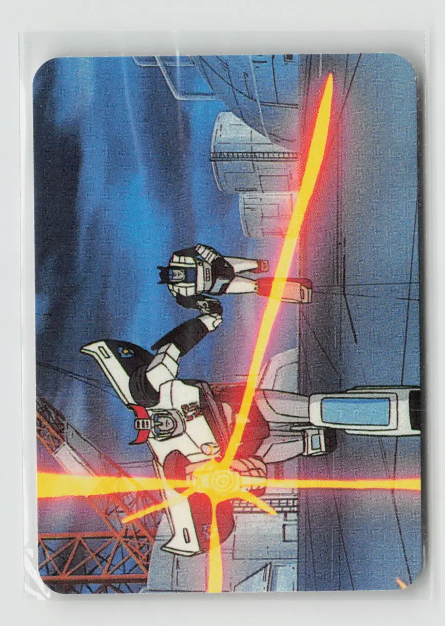 1985 Transformers Action Cards - Prowl On The Attack #79 1