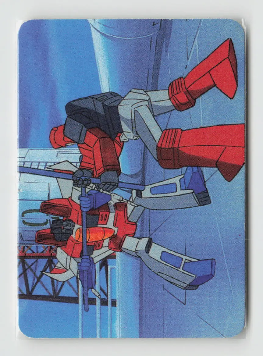 1985 Transformers Action Cards - Starscream In Jeopardy #78 1