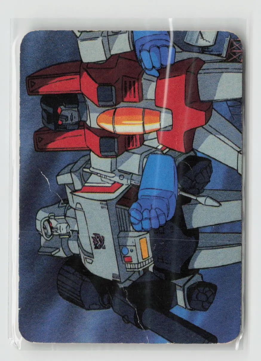 1985 Transformers Action Cards - Two Deadly Decepticons #75 1