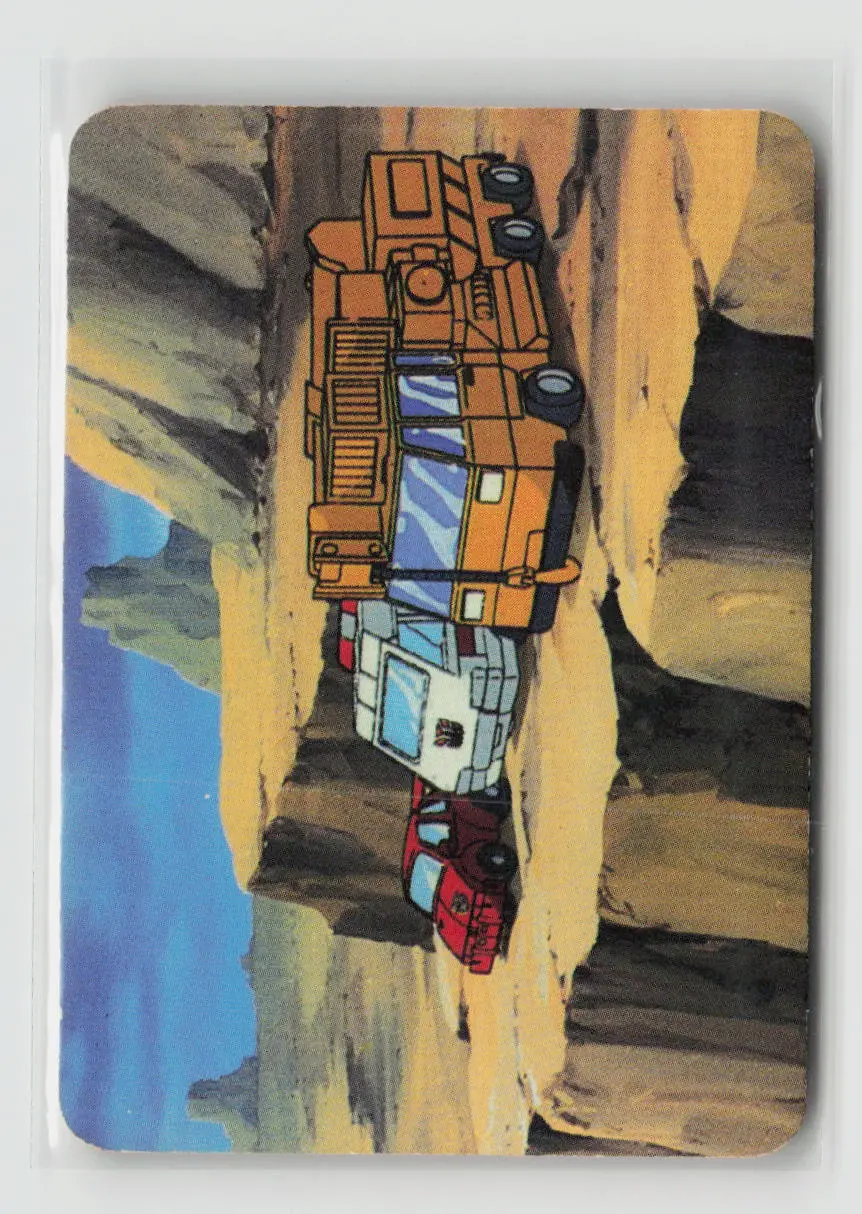 1985 Transformers Action Cards - Autobots Transformed #69 1