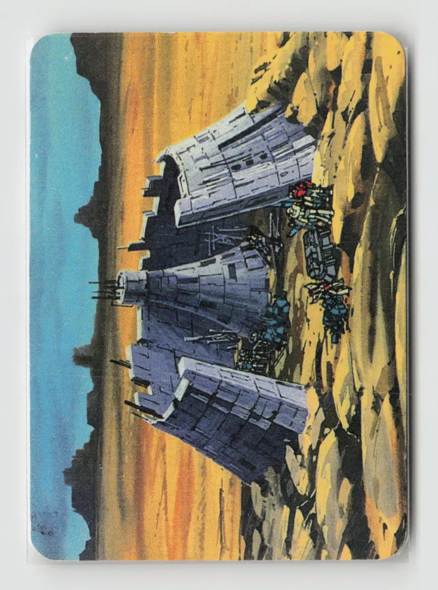 1985 Transformers Action Cards - Decepticon Hideout #66 1