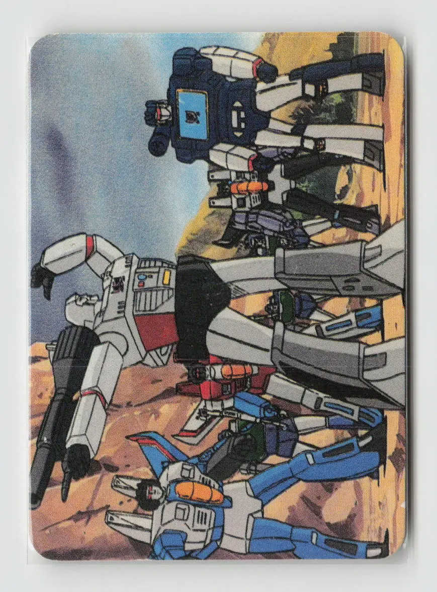 1985 Transformers Action Cards - Follow The Leader #91 1