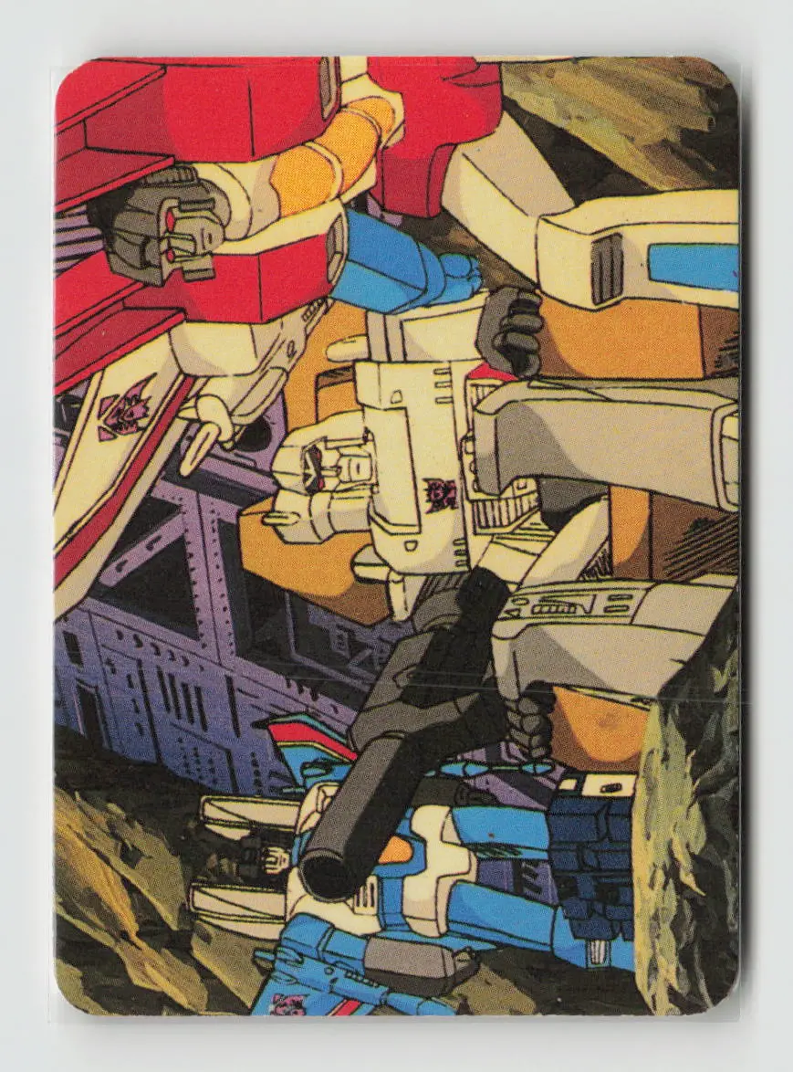 1985 Transformers Action Cards - Decepticon Braintrust #90 1