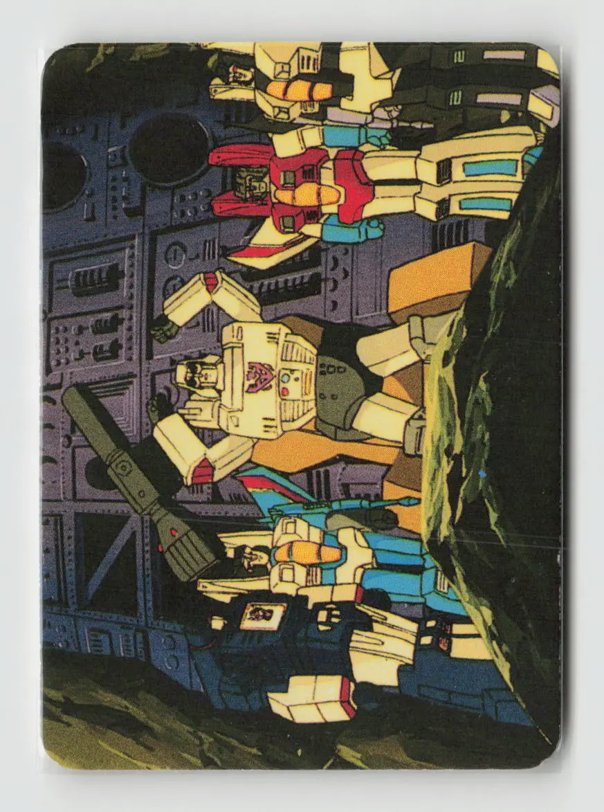 1985 Transformers Action Cards - Evil Plan Of Action #89 1