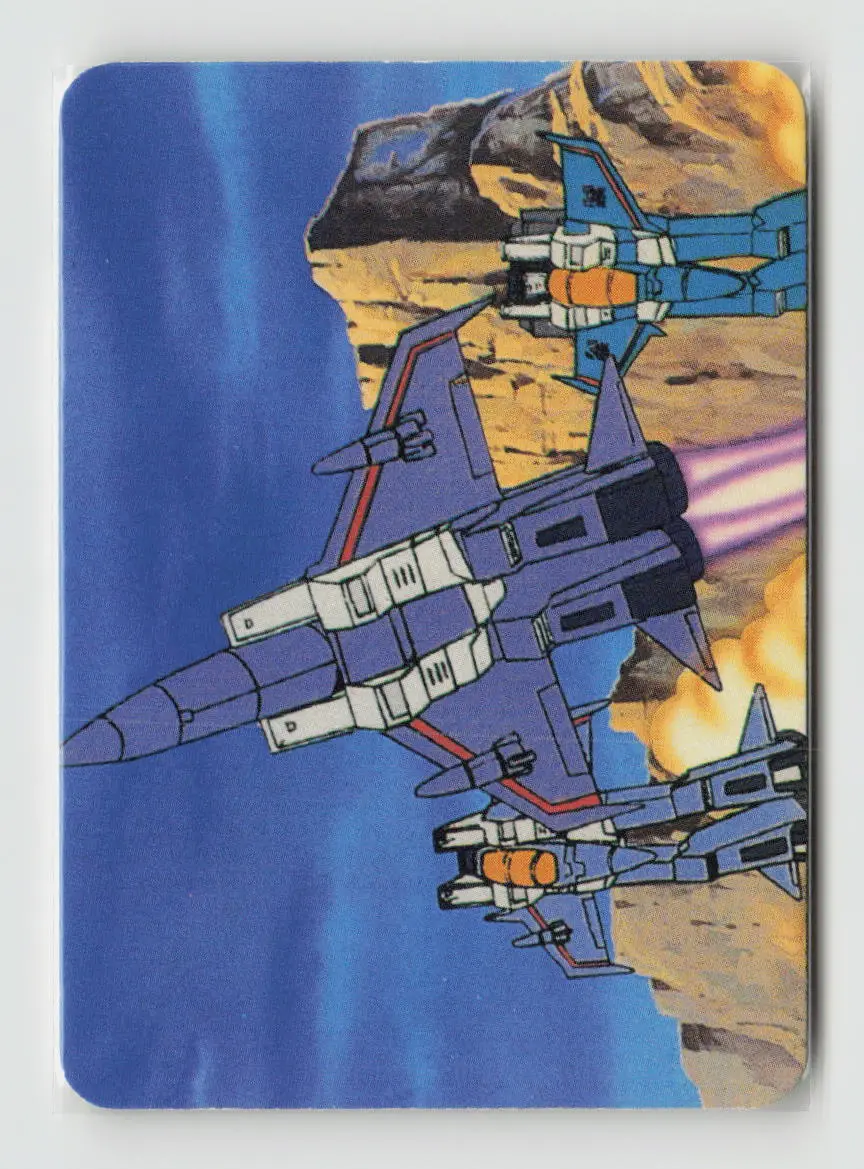 1985 Transformers Action Cards - Decepticon Strike Force #87 1