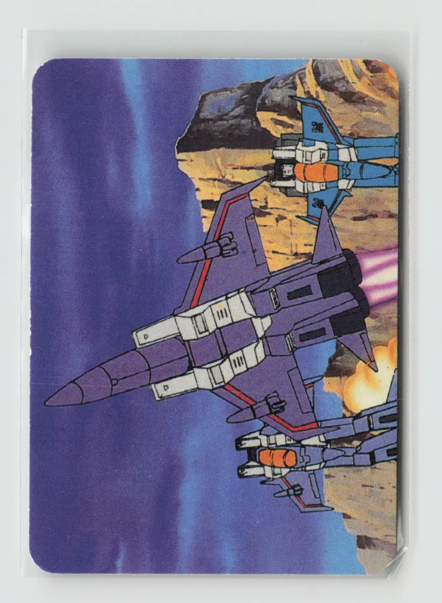 1985 Transformers Action Cards - Decepticon Strike Force #87 1