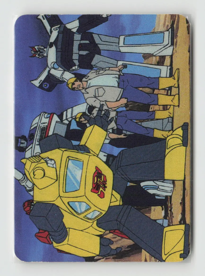 1985 Transformers Action Cards - The Smallest Autobot #85 1