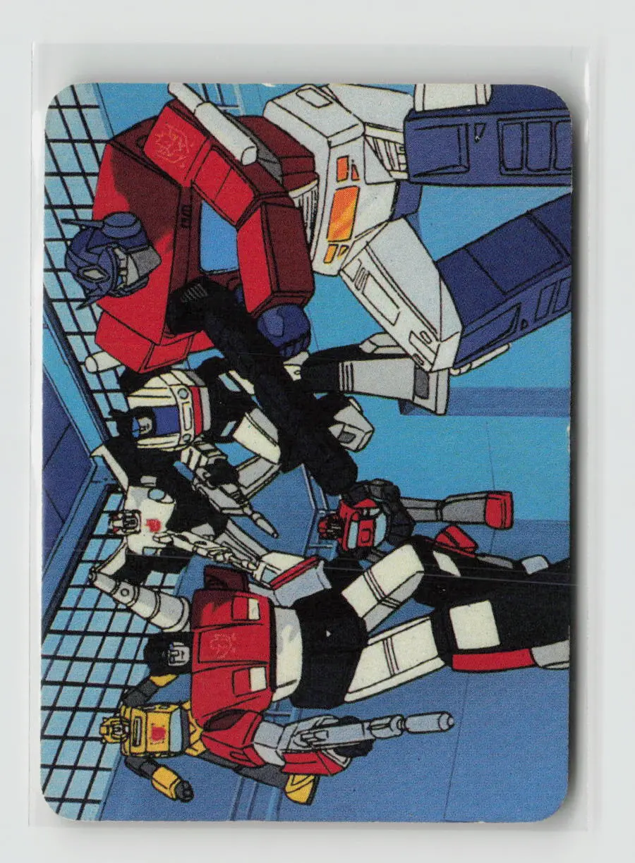 1985 Transformers Action Cards - Primed For Battle #82 1