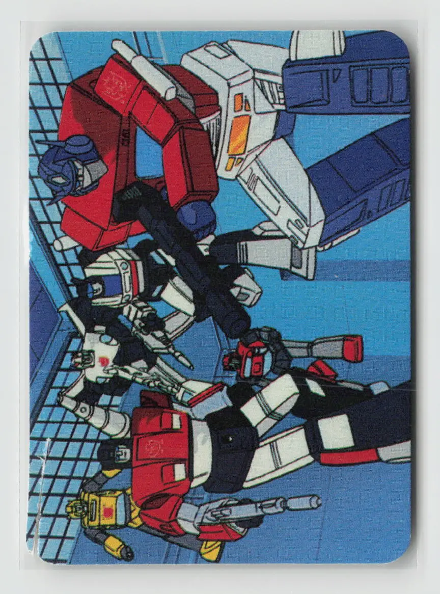 1985 Transformers Action Cards - Primed For Battle #82 1