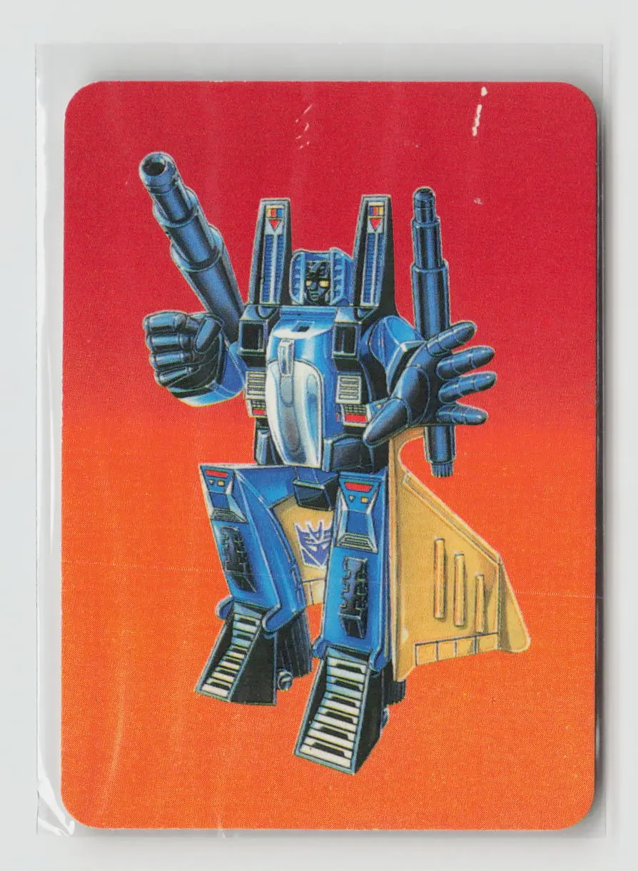 1985 Transformers Action Cards - Dirge #99 1