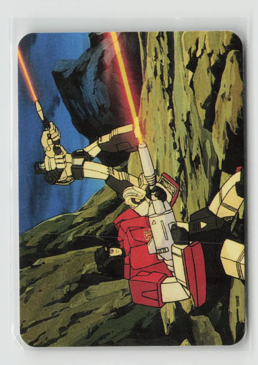 1985 Transformers Action Cards - Sureshots...Hound And Gears #94 1