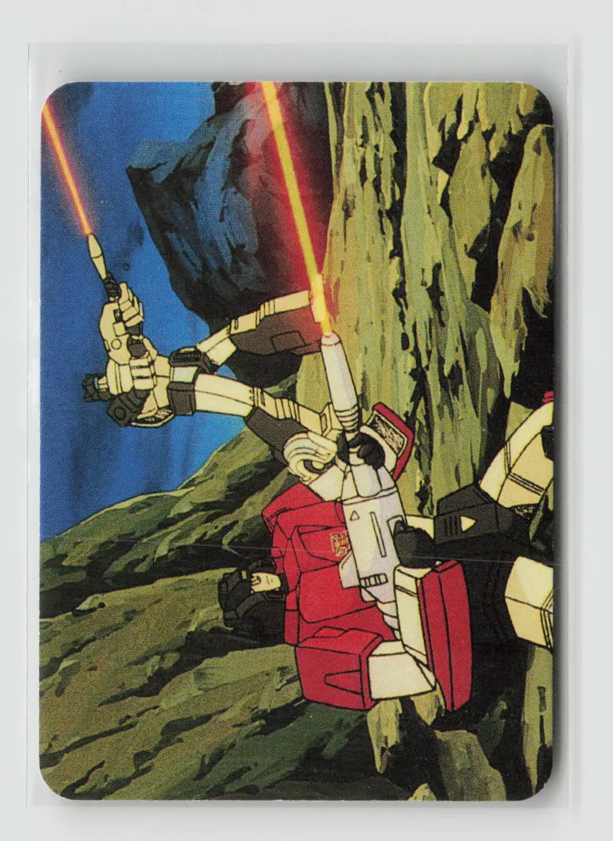 1985 Transformers Action Cards - Sureshots...Hound And Gears #94 1