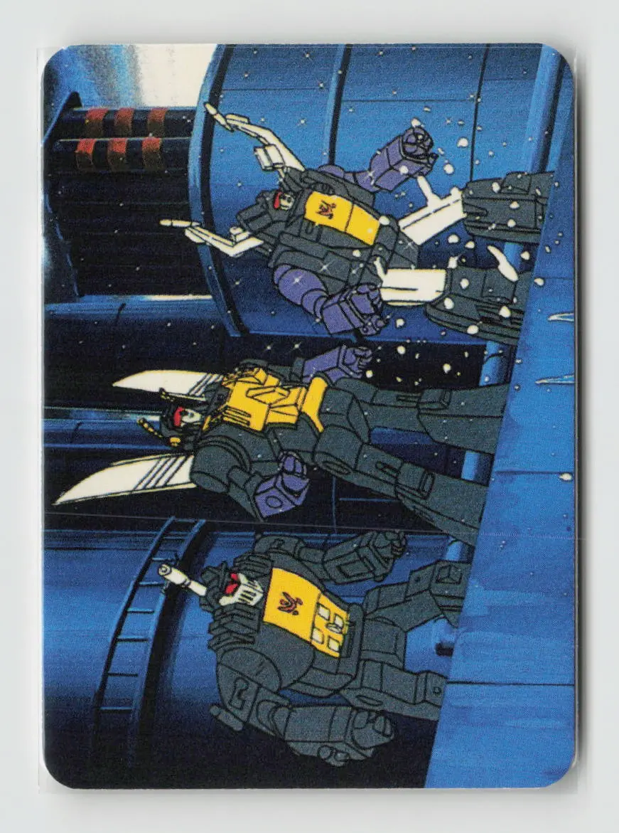 1985 Transformers Action Cards - Power To Insecticons #190 1