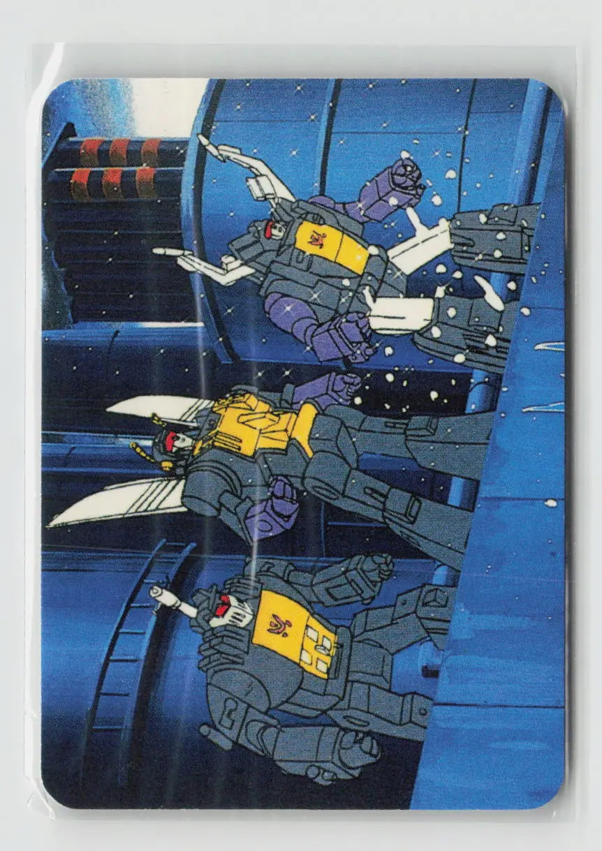 1985 Transformers Action Cards - Power To Insecticons #190 1