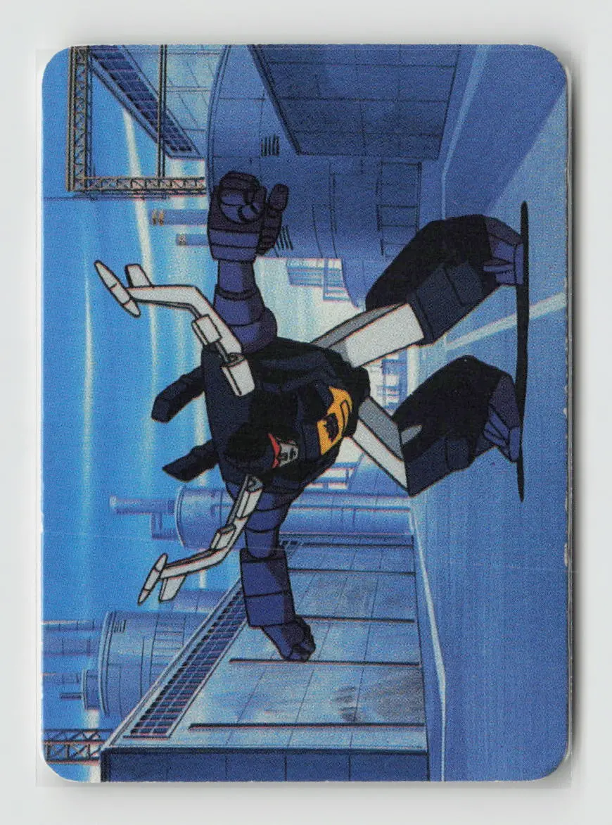 1985 Transformers Action Cards - Shrapnel Transforms #189 1