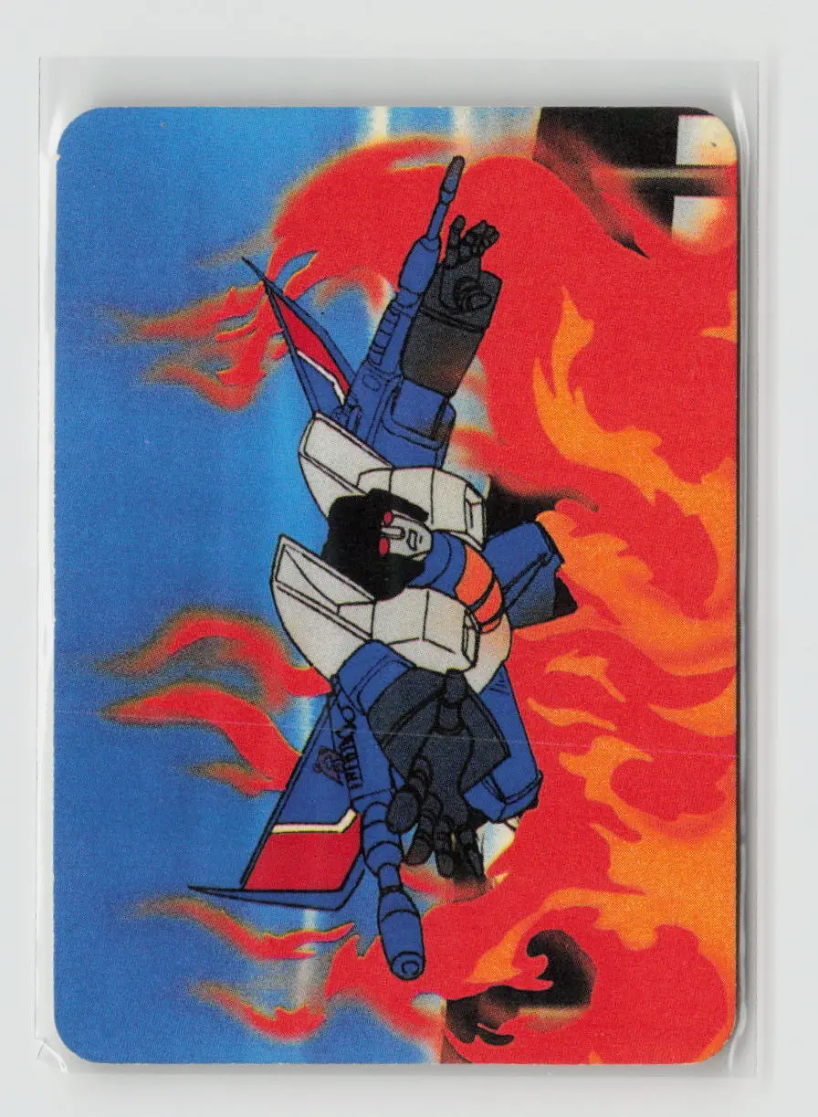 1985 Transformers Action Cards - A Warm Welcome #187 1
