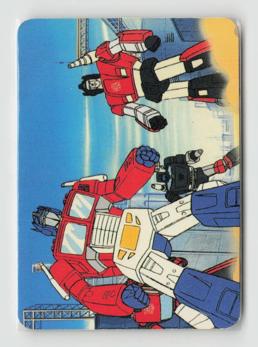 1985 Transformers Action Cards - Autobots To The Rescue #186 1
