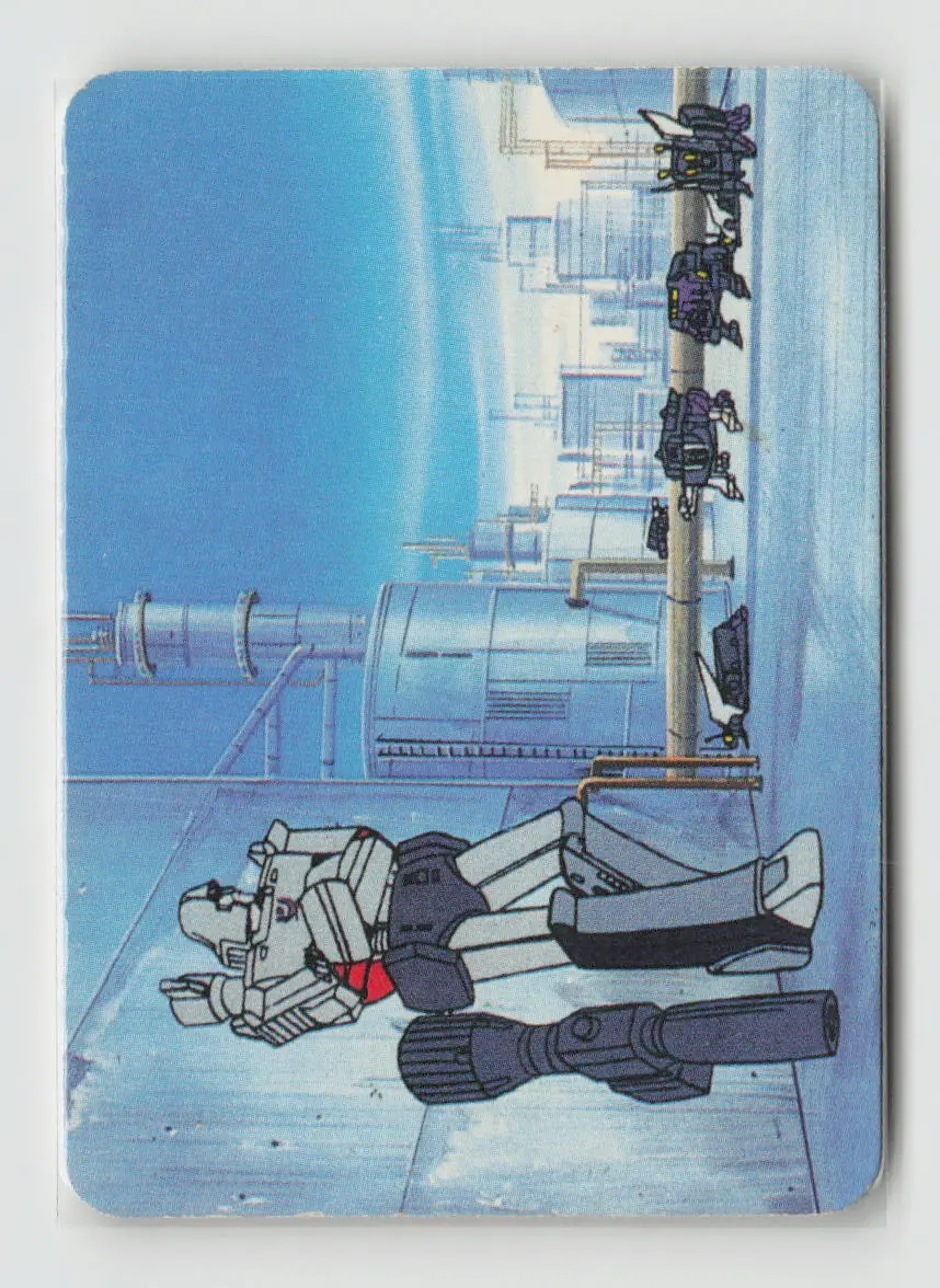 1985 Transformers Action Cards - Delicious Crude Oil #185 1