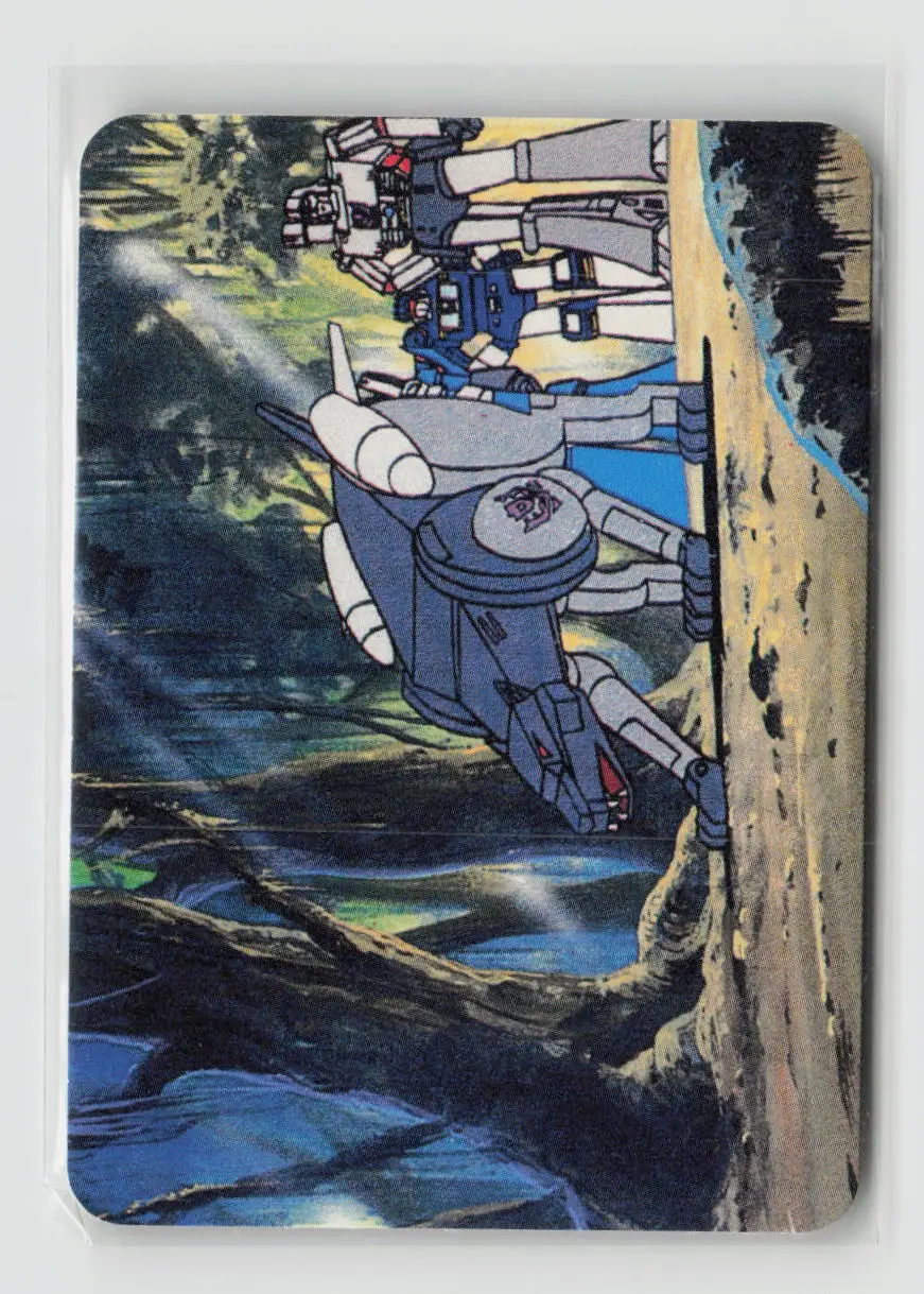1985 Transformers Action Cards - A Scent Of Insecticons #181 1