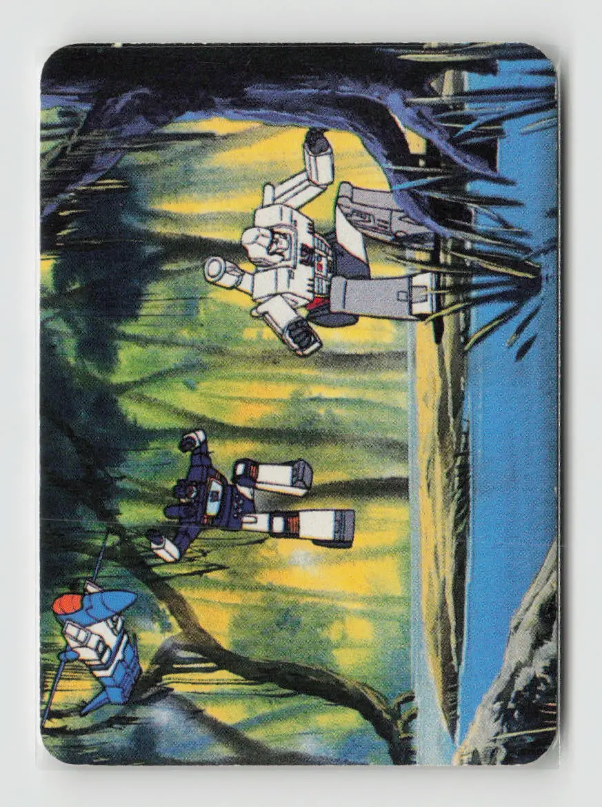 1985 Transformers Action Cards - Evil Seeking Evil #180 1