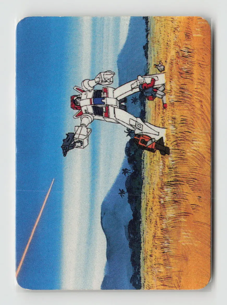 1985 Transformers Action Cards - Jetfire The Protector #176 1