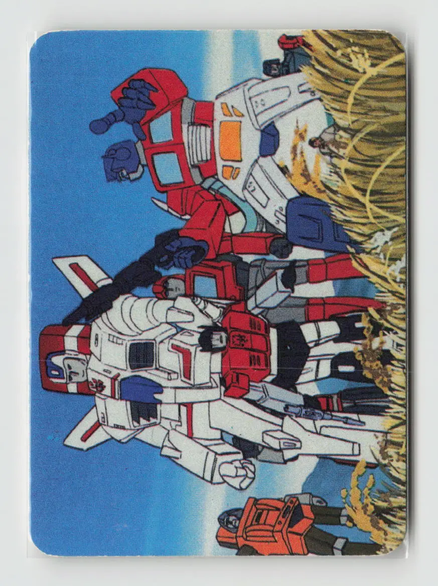 1985 Transformers Action Cards - Autobots Spot Insecticons #175 1
