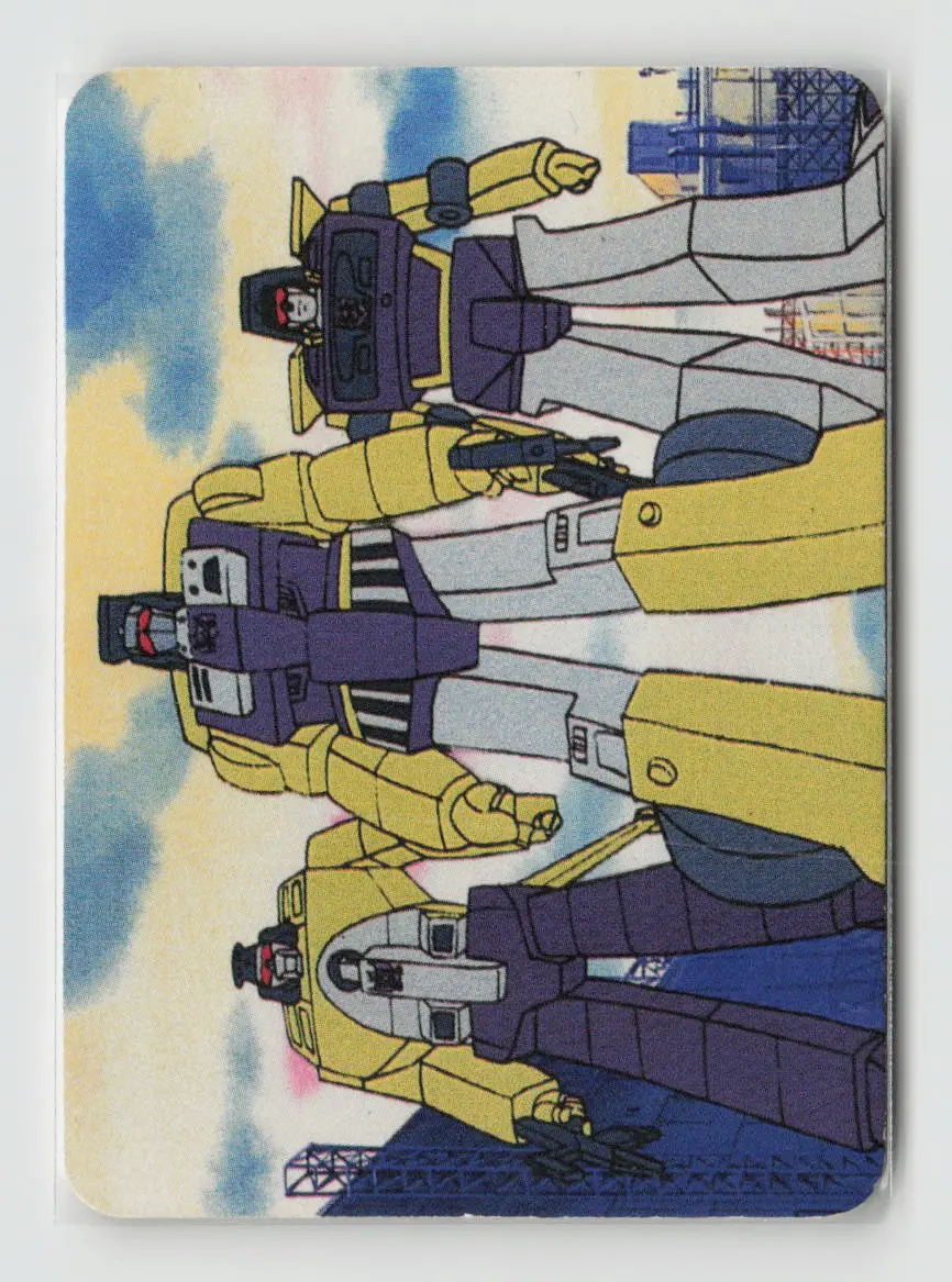 1985 Transformers Action Cards - Constructicon Trio #171 1