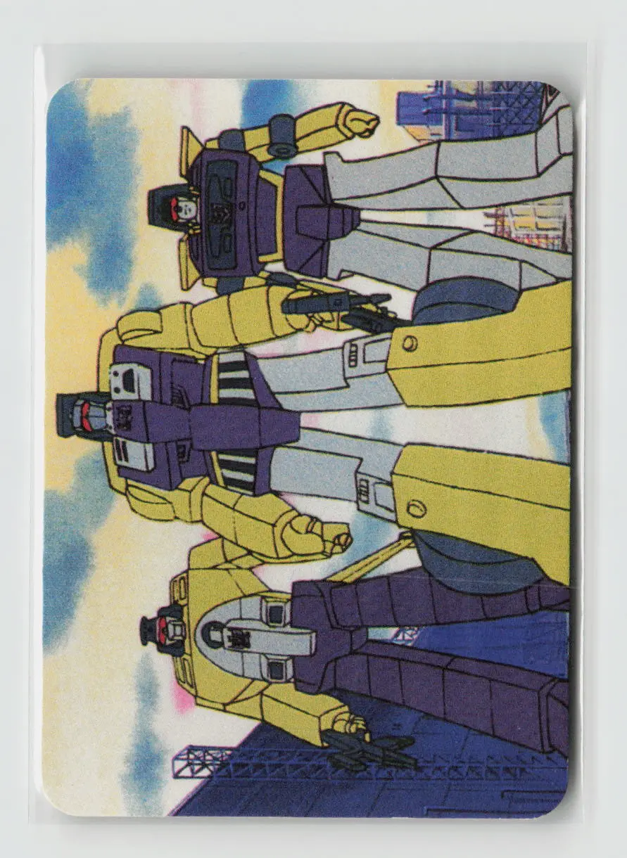 1985 Transformers Action Cards - Constructicon Trio #171 1