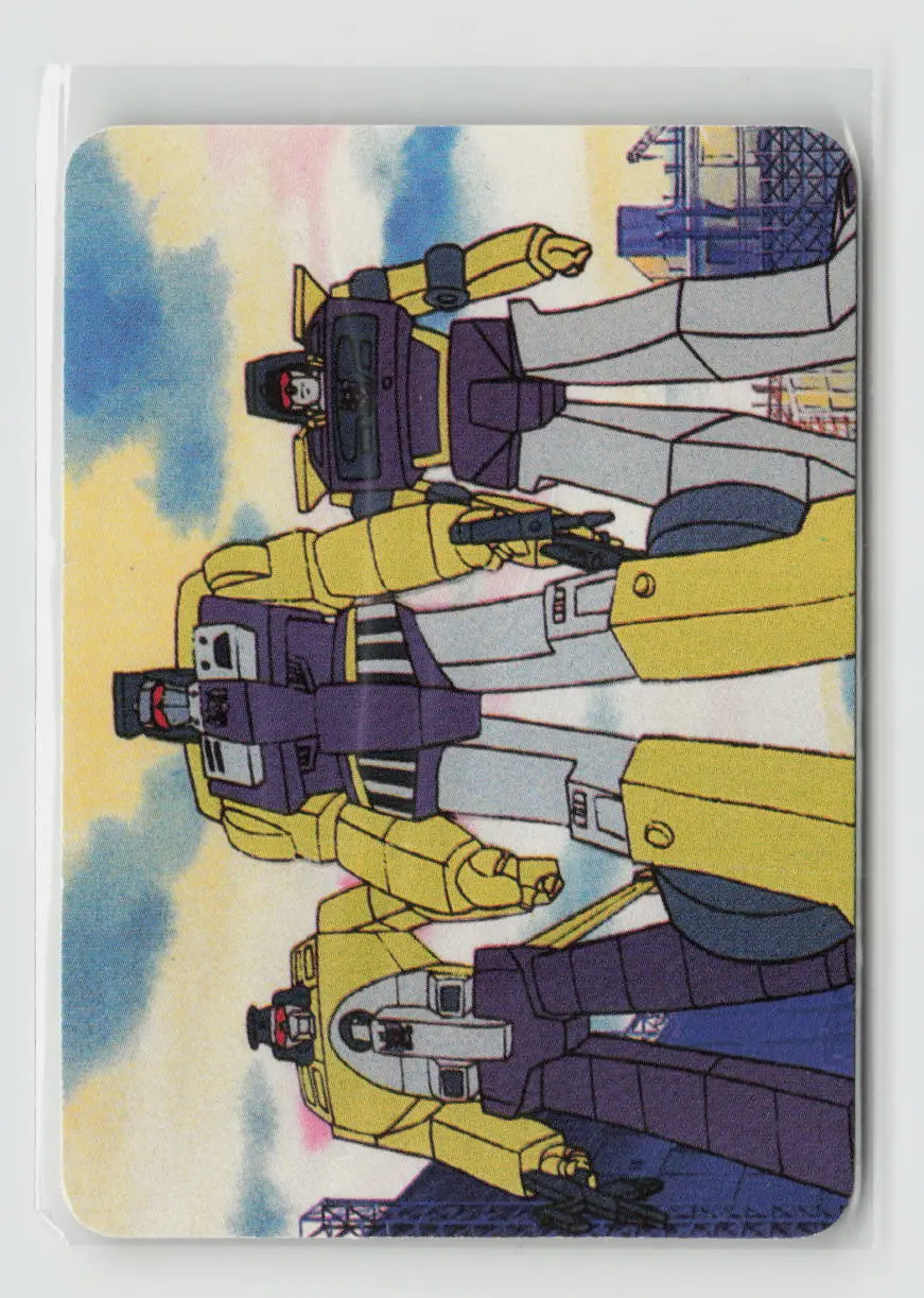 1985 Transformers Action Cards - Constructicon Trio #171 1