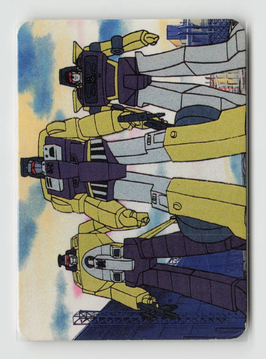 1985 Transformers Action Cards - Constructicon Trio #171 1